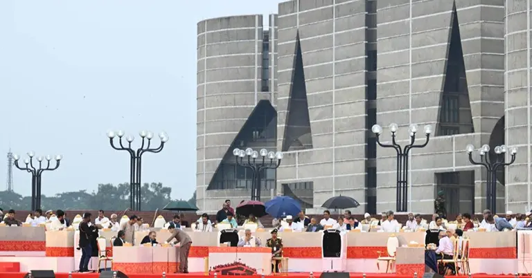 জুলাই জাতীয় সনদ-২০২৫ স্বাক্ষর অনুষ্ঠান